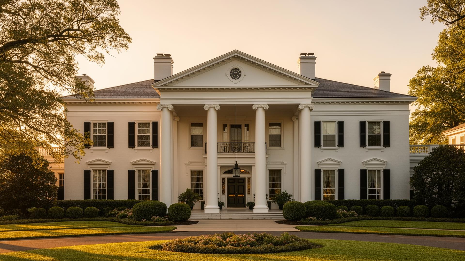 Graceland mansion exterior, Memphis